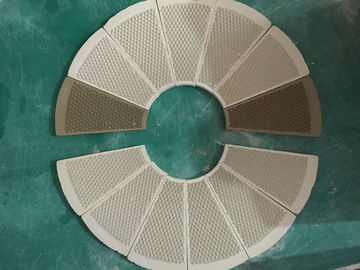 Customized Ceramic Heater Plate For Gas Stove Fan Shape Eco - Friendly