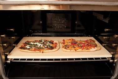 Heat Resistance Baking Refractory Pizza Stone No Odor For Home Oven FDA Certification