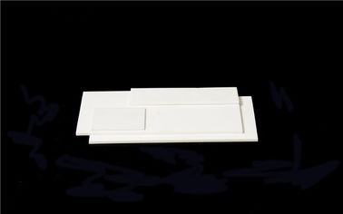 Fire Resistance Ceramic Cover Plates , High Density Zirconium Plate 100 * 100 * 20mm