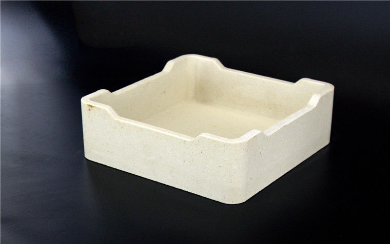 Ceramic Industry Use Kiln Tray High Temperature Mullite Sagger White Color