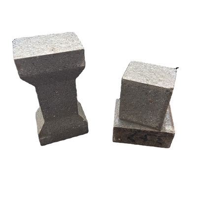 Unglazed Silicon Carbide Kiln Posts Brick High Temperature Resistance