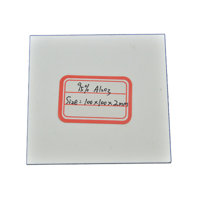 White High Temperature Alumina Oxide Ceramic Substrate With Dielectric Constant Of 9.6