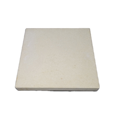 Yellow Refractory Material Pizza Stone Smooth Surface Superior Baking Results