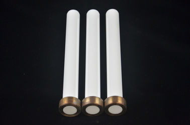 High Hardness Zirconia Ceramic Rod , White Ceramic Sharpening Rod 6g / Cm3 Density