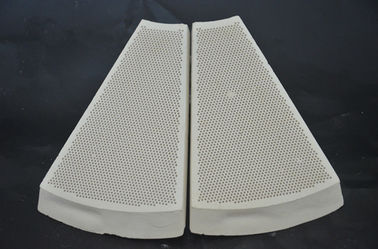 Infrared Honeycomb Ceramic Burner Plate For Pizza Furnace White Color