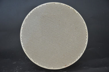 Far Infrared Radiation Ceramic Burner Plate Energy Saving Cordierite Material