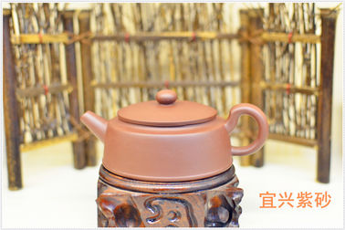 Handmade Purple Sand Teapot  , 180cc Yixing Clay Teapot Eco - Friendly