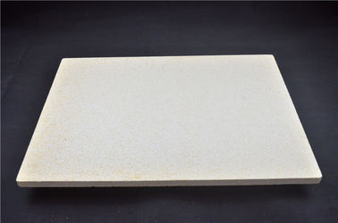 White Custom Rectangular Baking Stone Cordierite Kiln Shelf  Energy Saving