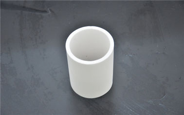 Heat Resistance Aluminum Oxide Ceramic Tube White Color For Industry