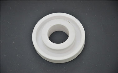 Al2O3 Aluminum Oxide Ceramic , Industrial Ceramic Donut Ring