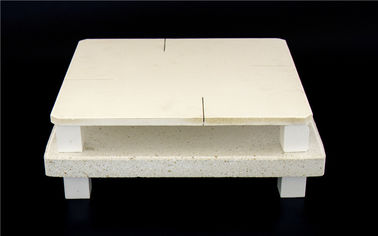 High Load Mullite Refractory Plate , Refractory Kiln Shelves For Ceramic Insulator