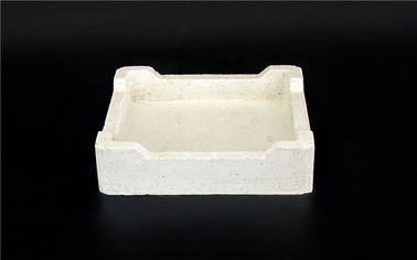 Refractory High Temperature Crucible , Ceramic Crucible For Melting Steel