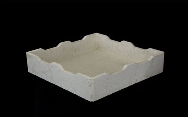 Square High Temperature Crucible , Ceramic Saggers For Fire Ceramic Tiles