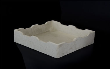 Kiln Furniture Rectangular Ceramic Tray Cordierite Material Saggers SGS