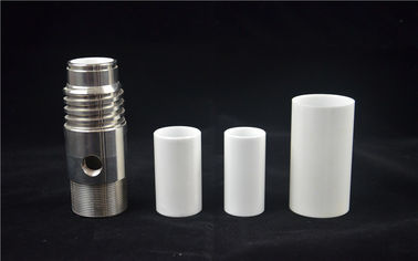 High Intensity Zirconium Oxide Ceramic Tube Customized Size Wear Resistance