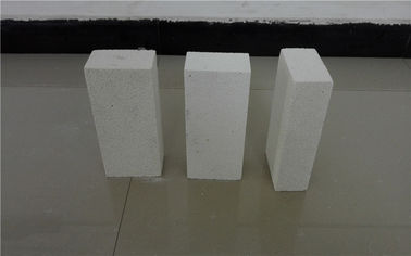 Lightweight Insulating Fire Brick , White Mullite Insulating Brick 230 * 114 * 65mm