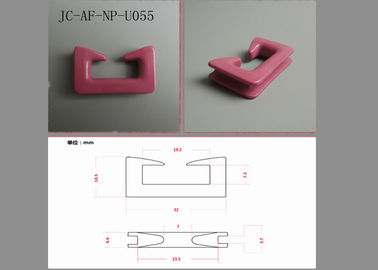 Pink Red Textile 95% 99% Al2O3 Aluminum Oxide Ceramic Eyelets