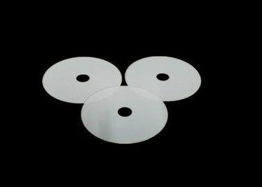 White High Mechanical Strength Alumina Ceramic Disc High Wear Resistance