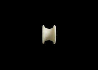 Different Color Ceramic Parts Well Glazed Alumina Textile Ceramics Eyelets / Yarn Guide