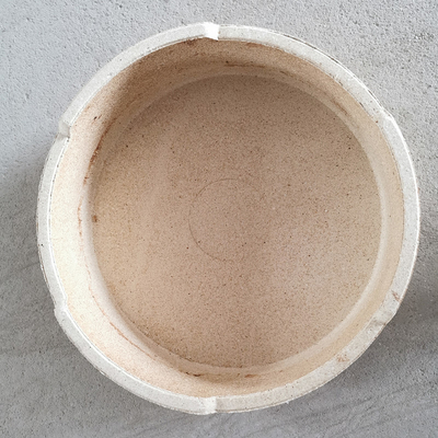Ceramic Kiln Furniture Refractory Cordierite Sagger Round High Temperature