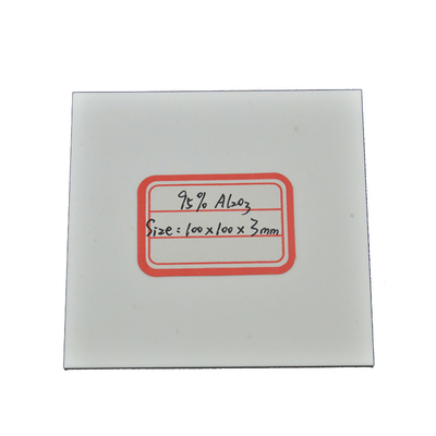 35 W/MK Alumina Ceramic Substrate  With 8.9 X 10-6/K Thermal Expansion White