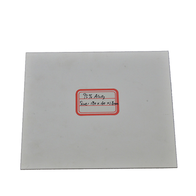 400 MPa Alumina Oxide Ceramic Plate For High Temperature With Thermal Expansion 8.9 X 10-6/K