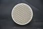 Round Honeycomb Ceramic Burner Plate Cordierite For Gas Oven φ 50 * 13mm