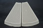 Fan Shaped Infrared Ceramic Honeycomb , White Stove Top Burner Plates