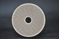 White Round Ceramic Burner Plate Infrared Wear Risistance SGS Certification