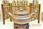 Catering Antique Brown Yixing Zisha Teapot Handmade 600ml For Drinking