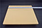 Sanitary Ware Use Cordierite Kiln Shelves Yellow Color 495 * 475 * 15mm
