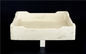 Cordierite White Ceramic Tray , Refractory Furnace Furniture 230 * 230 * 80mm