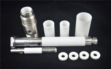 Precision CNC Machining Zirconium Oxide Ceramic Piston High Strength Customized