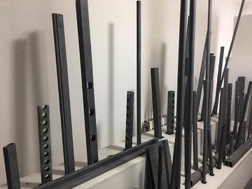 Black Refractory Silicon Carbide Pipe , Tunnel Kiln Silicon Carbide Tube