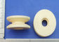 High 95% Alumina Yarn Guide Ceramic Eyelet Wheel Textile Ceramic Part