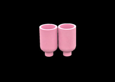 Insulating Pink 95% Alumina Ceramic Sand Blasting Nozzle High Temperature Resistance