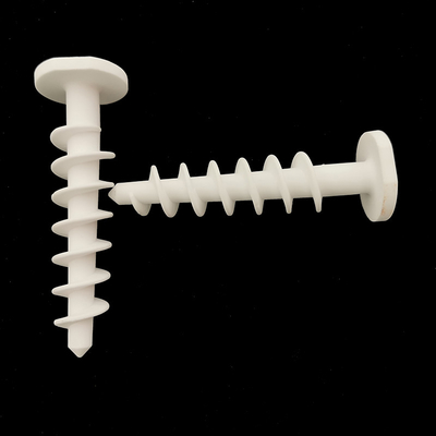 High Temperature Resistant Aluminum Oxide Ceramic Screw for Anchor Fiber Flame Plating