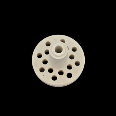 Porosity Typically Less Than 15 Percent High Temperature Mullite Ceramic Suitable For Industrial Applications With Hardness 7 To 8 Mohs