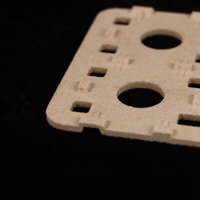 Heat Resistance 1300C Rectangular Cordierite Mullite Kiln Shelves High Strength Kiln Furniture for High Temperature Kiln