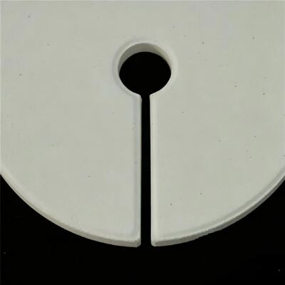 Dielectric Constant 6 to 7 Mullite Ceramic with Thermal Conductivity 3.5 to 4.5 W per meter Kelvin Operating at 1400 Degrees Celsius