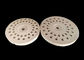 Refractory Porous Aluminum Oxide Ceramic , Alumina Ceramic Disc For Radiant Heater