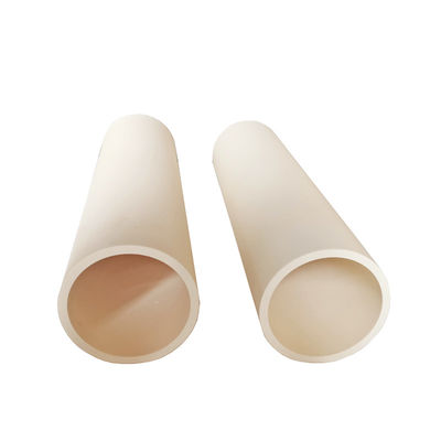 Stiffness Texture Aluminum Oxide Ceramic Tube OEM