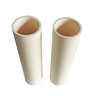 Stiffness Texture Aluminum Oxide Ceramic Tube OEM