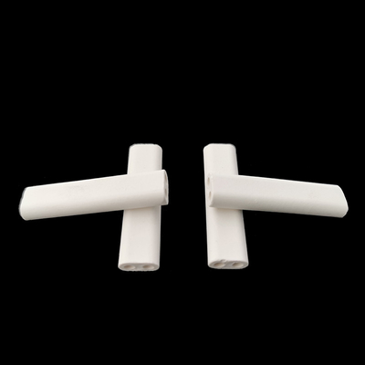 1400 Degree Ceramic Alumina Tubes High Temperature Heating