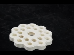 Alumina Ceramic Disc Refractory Kiln Furniture Wear Resistant High Density