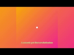 ceramic filter porous alumina ceramic pot for electroplating hard chrome