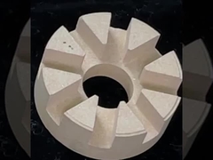 high temperature cordierite mullite disc for firing metal parts