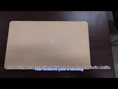 Thermal Shock Resistant Cordierite Kiln Shelves UnGlazed Surface White / Yellow Durability