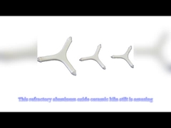 Refractory Aluminum Oxide Ceramic Ceramic Kiln Stilts Corrosion Resistance