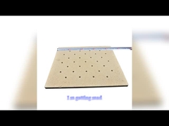 Thermal Shock Resistance 200c Cordierite Shelf White Or Yellow Unglazed Surface